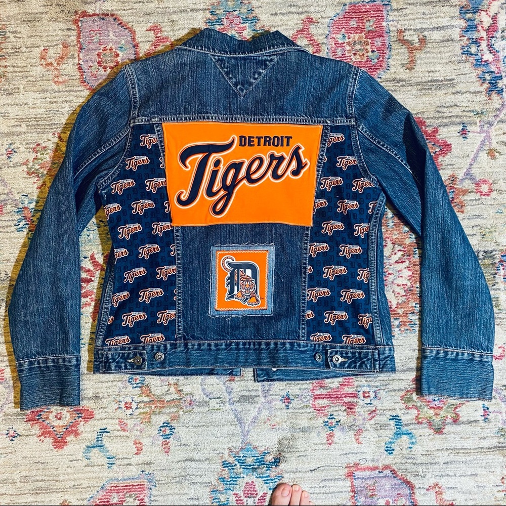 Detroit Tigers Jean Jacket